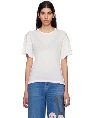 Stella McCartney ホワイト チェーン Tシャツ