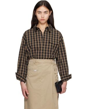 C+plus Series Checked Oversize Shirt - Multicolour