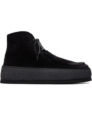 Marsèll Parapana Leather Ankle Boots - Black