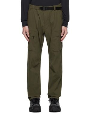 Goldwin Win Belted Cargo Trousers - Green