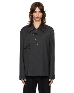 Kiko Kostadinov Jarocka Overshirt - Black