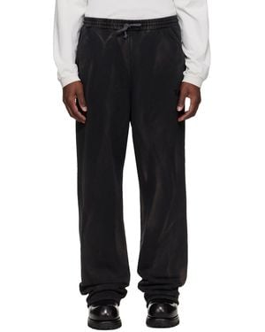 ALEXANDER DIGENOVA Trashed Joggers - Black