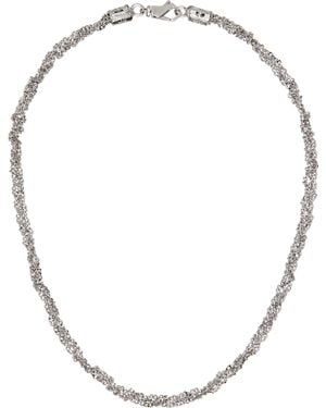 Emanuele Bicocchi Crocheted Necklace - Metallic