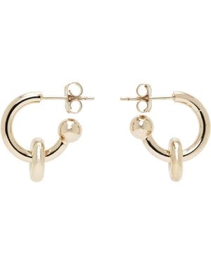 Justine Clenquet Ethan Earrings - Metallic