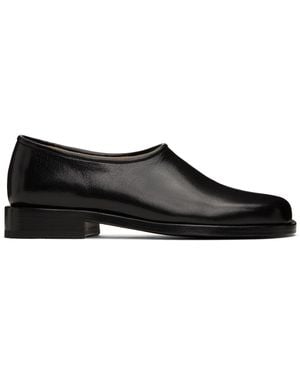 Lemaire Anatomic Slip On Loafers - Black