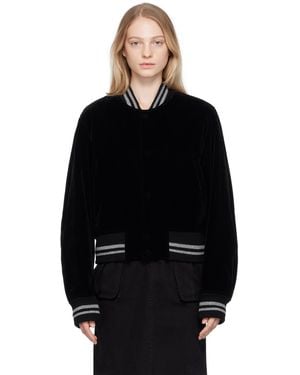 we11done Stadium Bomber Jacket - Black