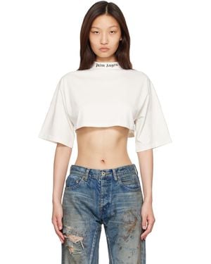 Palm Angels Classic Logo Mini T-Shirt - White