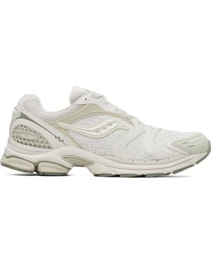 Saucony Progrid Triumph 4 Fabricated Future Trainers - White
