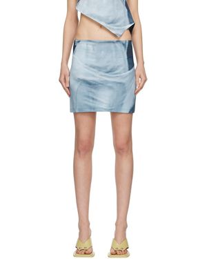 ELLISS Minijupe Serenity Bleue Exclusive À Ssense