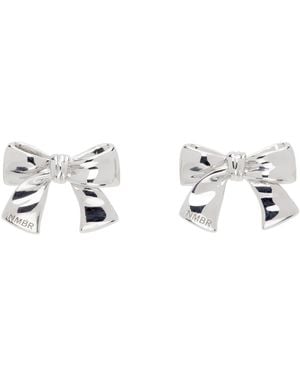 NUMBERING #7118 Earrings - Black