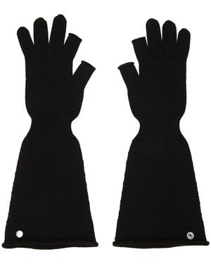 Rick Owens Tower Sphinx Gloves - Black