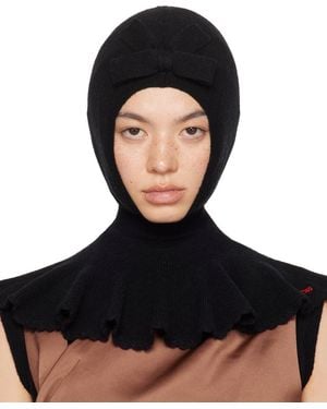 ShuShu/Tong Passe-Montagne De Style Cape Noir