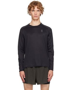 On Shoes Performance Lg Running T-Shirt - Black