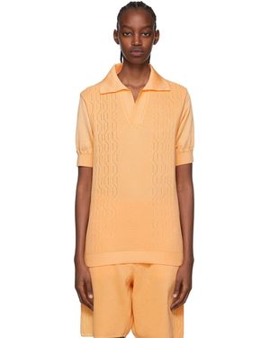 Bianca Saunders Orange Farah Edition Gibbs Polo - Multicolour