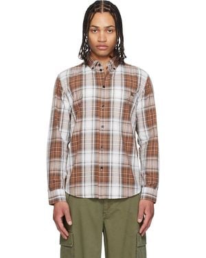 Burberry Madras Check Cotton Shirt - Multicolour