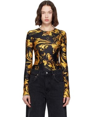 Versace Jeans Couture Lycra Bodysuit - Black