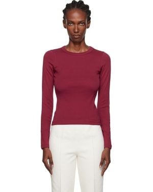 Flore Flore Burgundy Max T-Shirt - Red