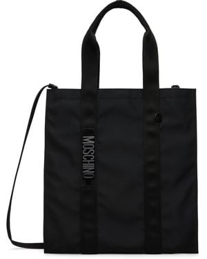 Moschino ブラック 'Carry Me' トートバッグ