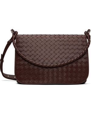 Bottega Veneta Swing Messenger Bag - Black