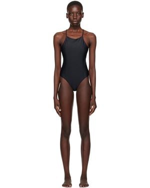 CDLP Maillot De Bain Noir À Dos Ouvert