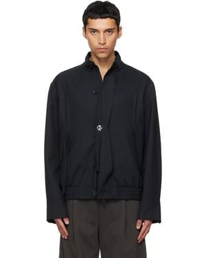 NULLUS Harrington Jacket - Blue