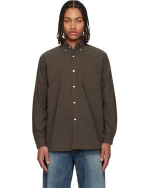Nanamica Button Down Wind Shirt - Black