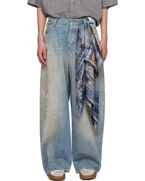 Acne Studios ブルー 2023M スーパー バギーフィット ジーンズ
