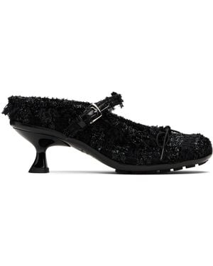 Simone Rocha Grip Mule Heels - Black
