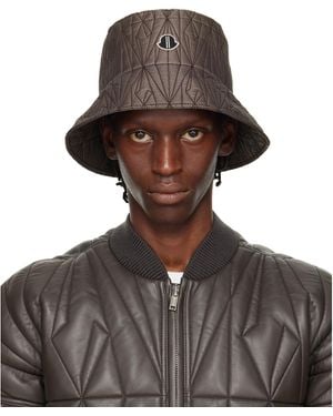 Rick Owens Moncler + Bucket Hat - Brown