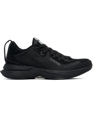 Lanvin メッシュ L-i スニーカー - ブラック