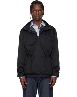 Toga Virilis Jersey Pullover Jacket - Black