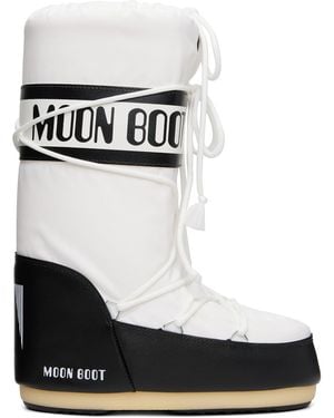 Moon Boot Icon Nylon Boots - Black