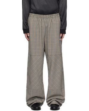 Umbro & Club Check トラウザーズ - ブラック