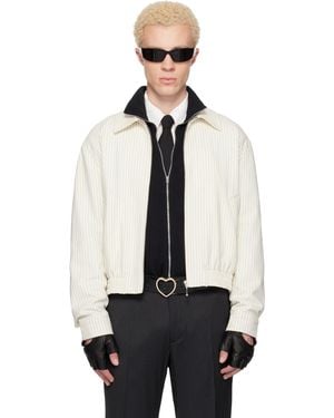 Ernest W. Baker Off- Harrington Jacket - Black