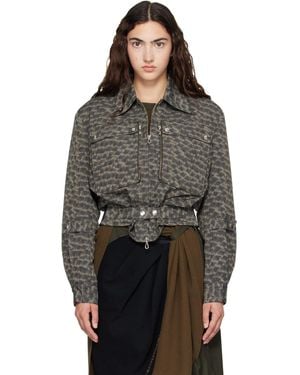 Kiko Kostadinov Peregrine Jacket - Brown