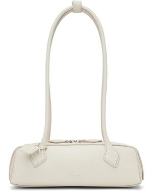 Alaïa Off- 'Le Teckel' Small Bag - White