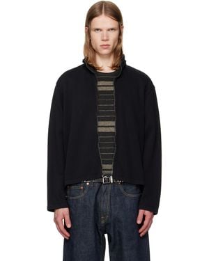 Our Legacy Shrunken Fullzip Track Jacket - Black
