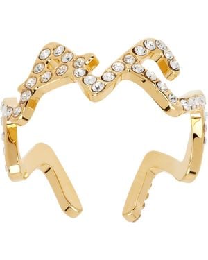 Marni ゴールド Symbol リング - メタリック