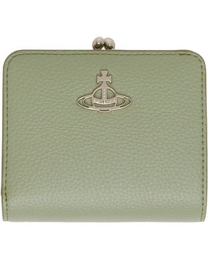 Vivienne Westwood Frame Pocket Wallet - Green