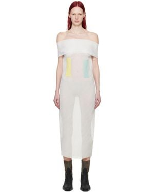 Eckhaus Latta Alto Midi Dress - Black