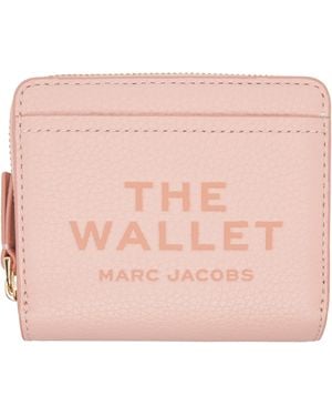 Marc Jacobs 'The Leather Mini Compact' Wallet - Pink