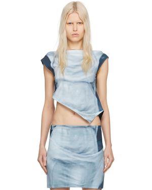 ELLISS Débardeur Serenity Bleu Exclusif À Ssense