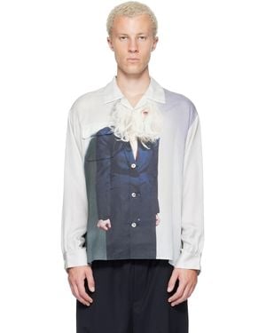 Undercover Cindy Sherman Printed Shirt - Blue