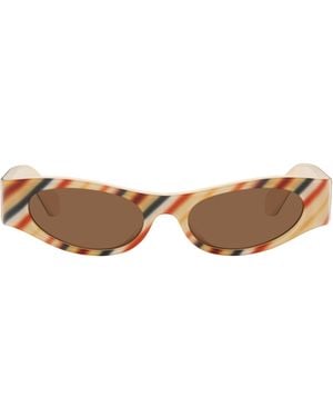 Loewe Flash Slim Cateye Sunglasses - Brown