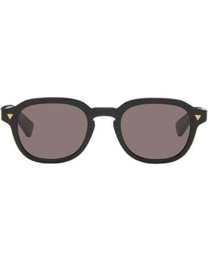 Bottega Veneta Soft Recycled Acetate Panthos Sunglasses - Brown