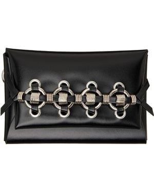 Toga Ring Metal Card Holder - Black