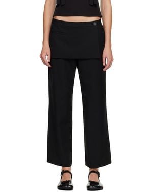 Sandy Liang Mott Trousers - Black