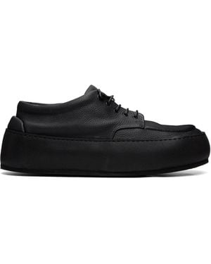 Marsèll Cassapana Pebbled Leather Sneakers - Black