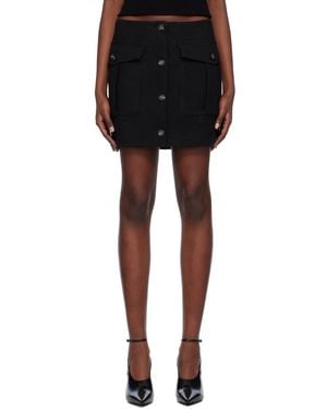 Sportmax Black Derna Miniskirt