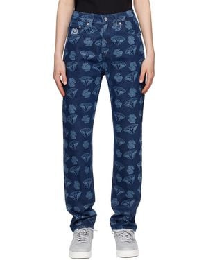 BBCICECREAM 'Diamond & Dollars' Jeans - Blue